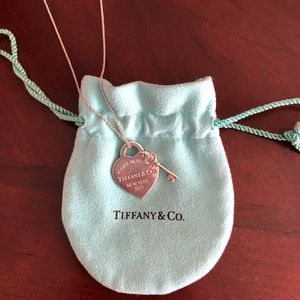 Authentic Tiffany & Co.  Heart Pendant